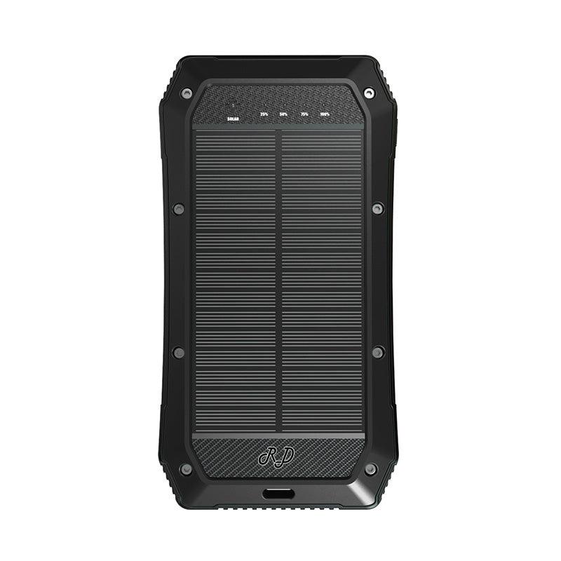 20000mAh RD太陽能充電器 | TYPE-C快速充電 | 流動應急電源 | LED照明燈 | QI無線充電 - RD Infinity Tech